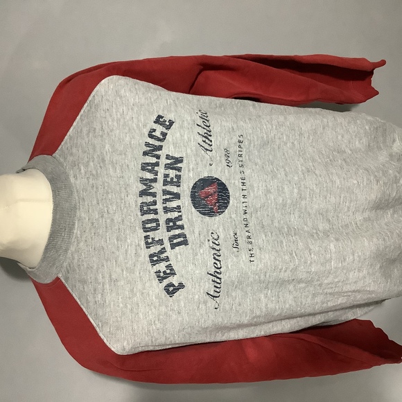 Vintage Adidas Crew Neck Sweatshirt - Size M - Grey Marl - P2P 24” - Picture 2 of 8